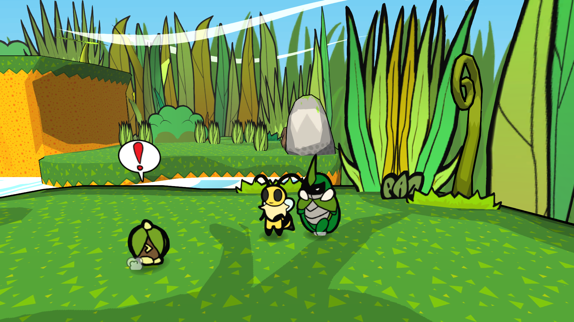 Bug Fables overworld screenshot