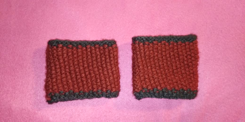 Pair of copper wristbands