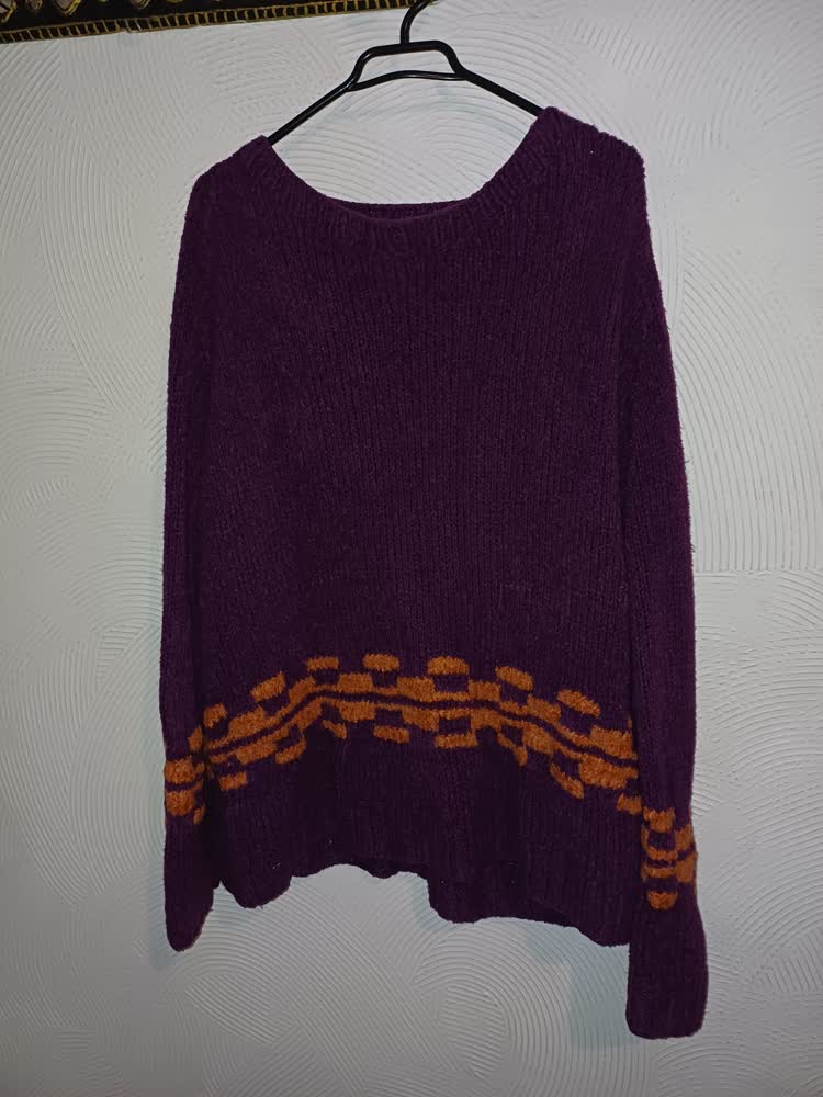 Purple sweater