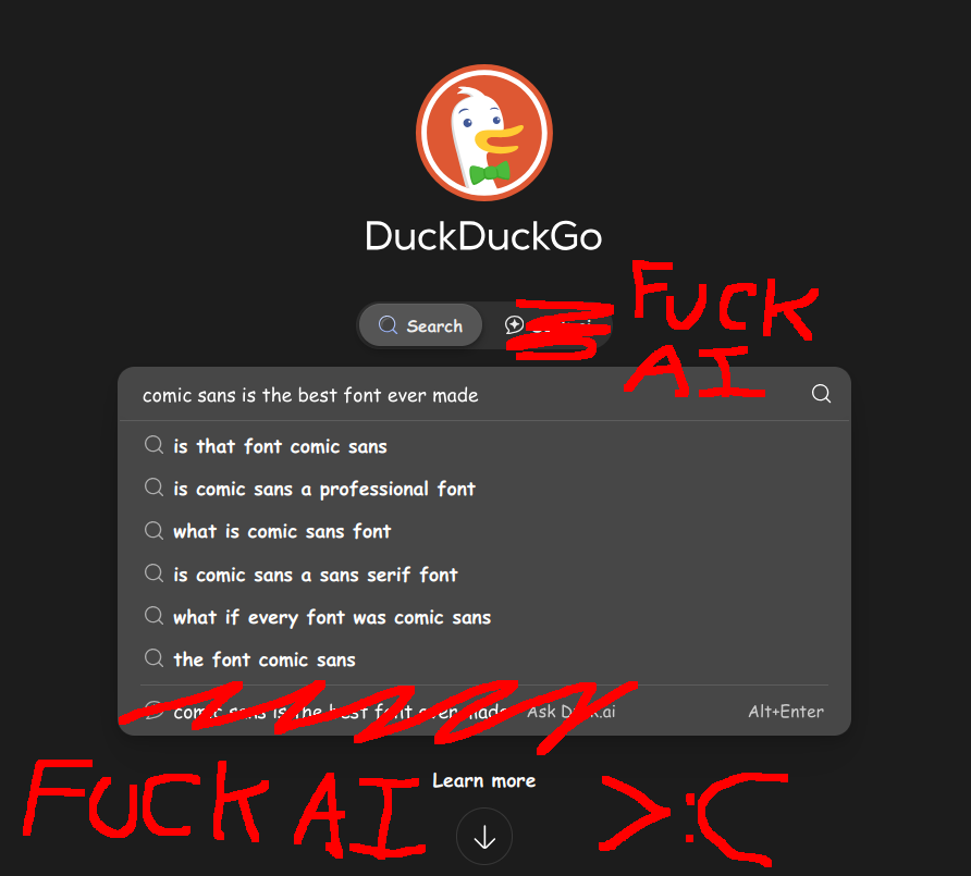 Comic Sans Everywhere screenshot