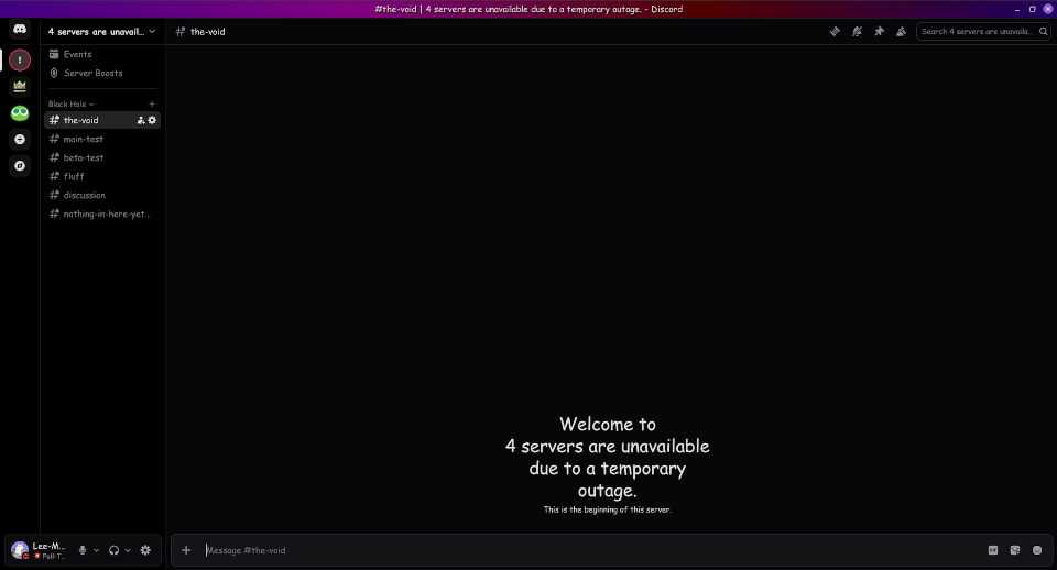 Discord debloater theme screenshot